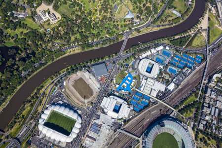 Aerial Image of AUSTRALIAN OPEN