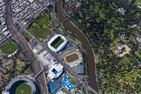 Aerial Image of AUSTRALIAN OPEN