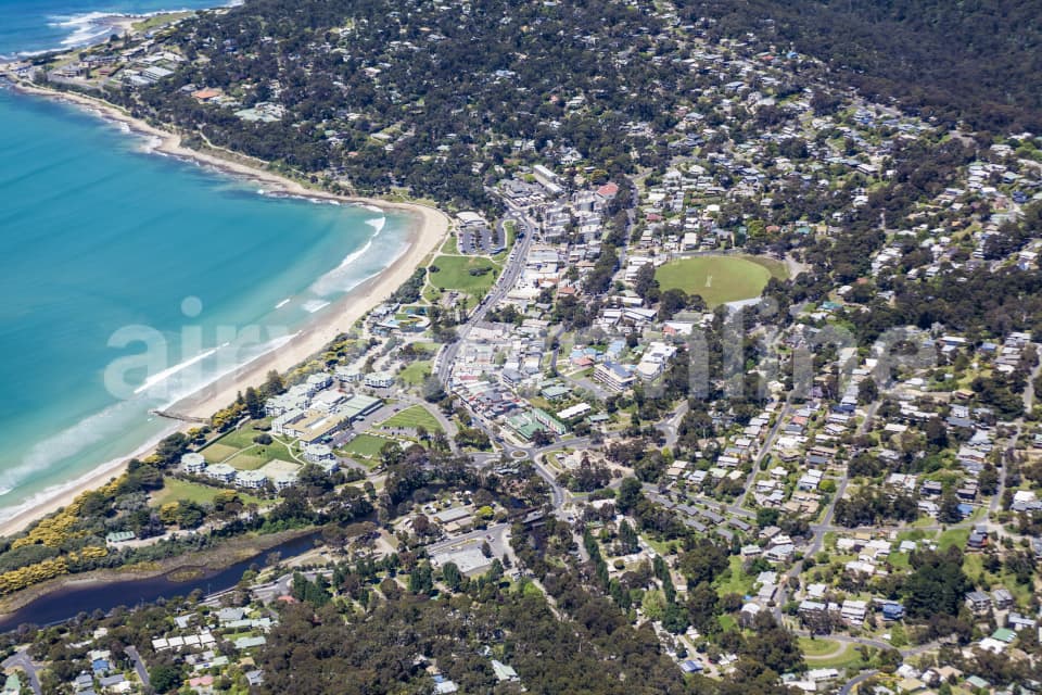Aerial Image of Lorne In Victoria