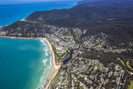 Aerial Image of LORNE IN VICTORIA