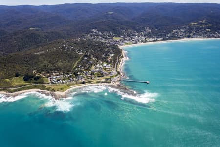 Aerial Image of LORNE IN VICTORIA