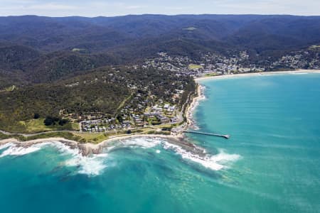 Aerial Image of LORNE IN VICTORIA