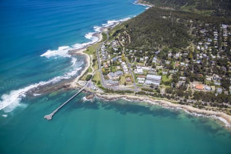 Aerial Image of LORNE IN VICTORIA