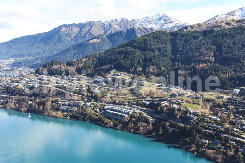 Aerial Image of Frankton Road, Queenstown