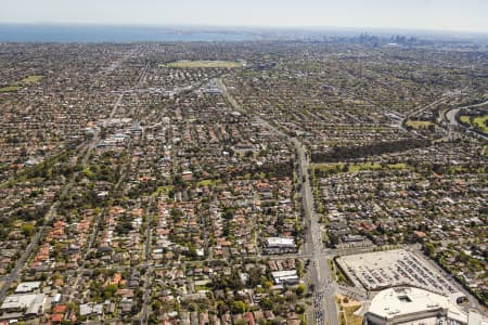 Aerial Image of MALVERN EAST LOOKING TO CBD.