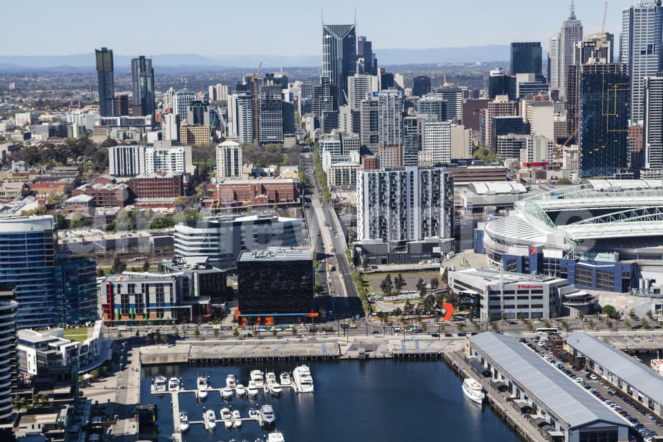 Aerial Image of Docklands, Melbourne