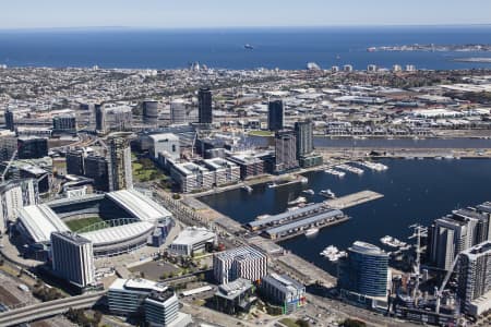 Aerial Image of DOCKLANDS, MELBOURNE