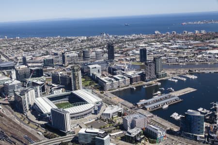 Aerial Image of DOCKLANDS, MELBOURNE