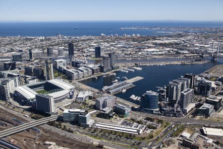 Aerial Image of DOCKLANDS, MELBOURNE