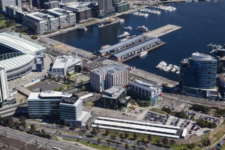 Aerial Image of DOCKLANDS, MELBOURNE