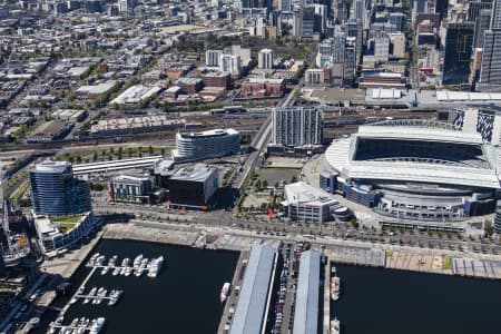 Aerial Image of DOCKLANDS, MELBOURNE