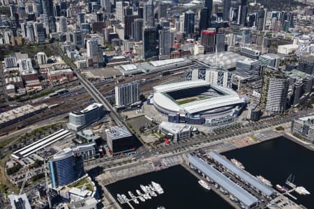 Aerial Image of DOCKLANDS, MELBOURNE