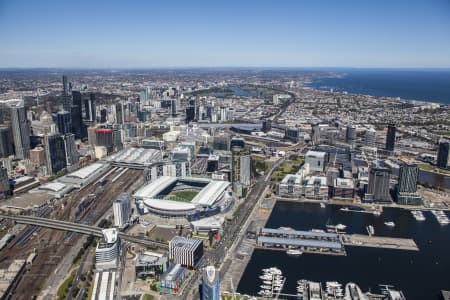 Aerial Image of DOCKLANDS, MELBOURNE