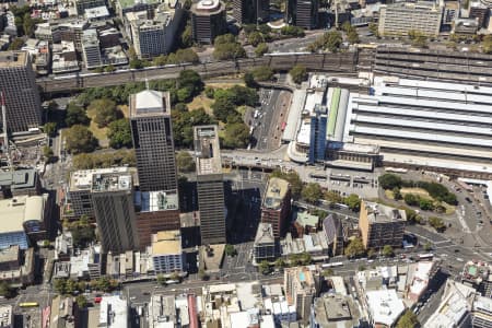 Aerial Image of CENTRAL STATION, HAYMARKET