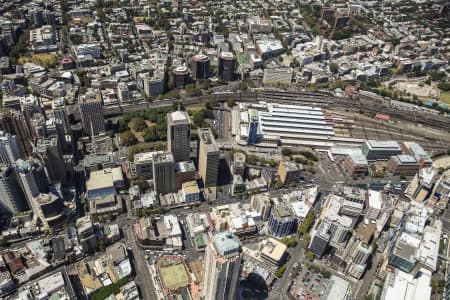 Aerial Image of CENTRAL STATION, HAYMARKET