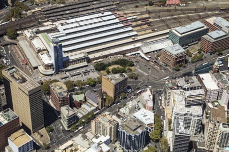 Aerial Image of CENTRAL STATION, HAYMARKET