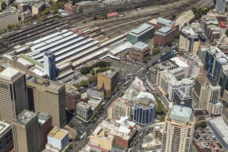 Aerial Image of CENTRAL STATION, HAYMARKET