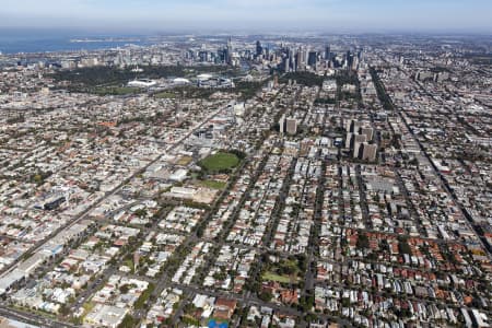 Aerial Image of RICHMOND AND CBD