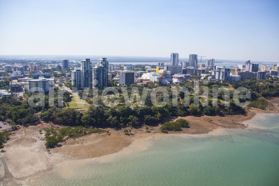 Aerial Image of The Esplanade Darwin
