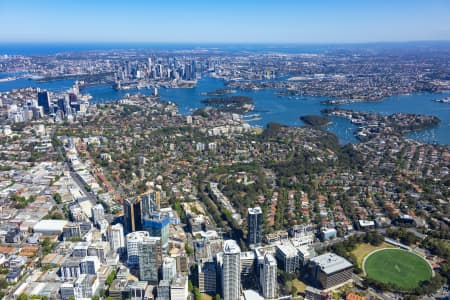 Aerial Image of ST LEONARDS
