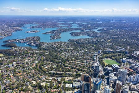 Aerial Image of ST LEONARDS