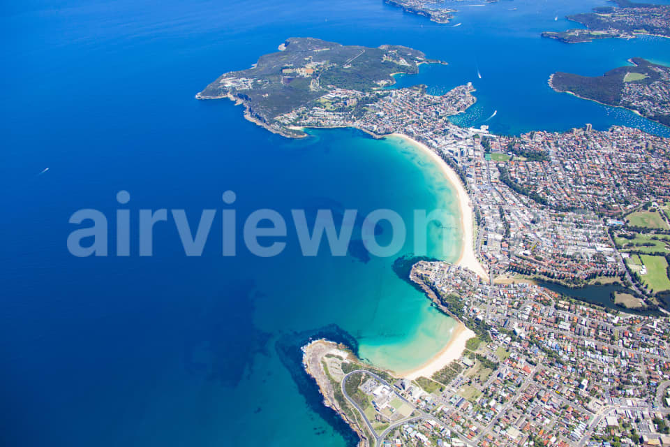 Aerial Image of High Altitude Northern Beaches