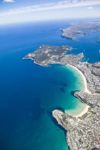Aerial Image of HIGH ALTITUDE NORTHERN BEACHES