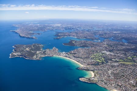Aerial Image of HIGH ALTITUDE NORTHERN BEACHES