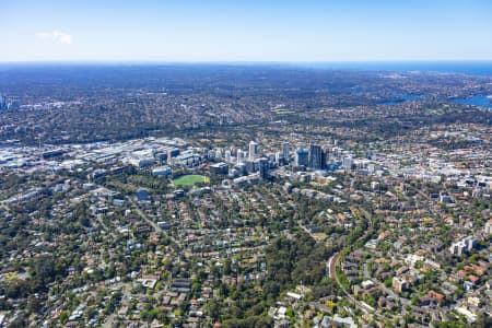 Aerial Image of ST LEONARDS