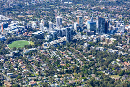 Aerial Image of ST LEONARDS