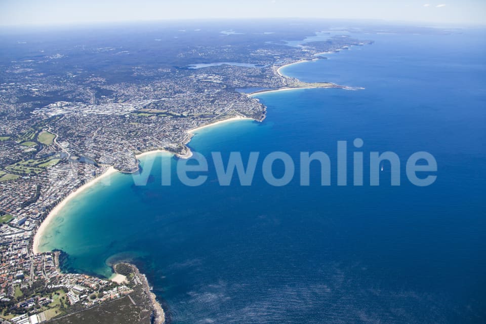 Aerial Image of High Altitude Northern Beaches
