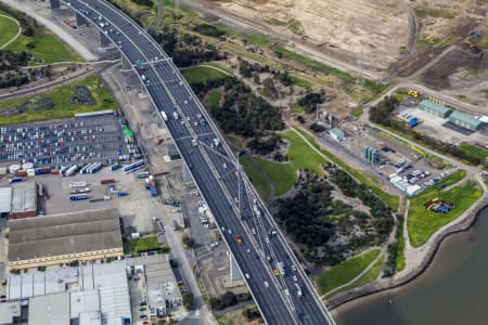 Aerial Image of WESTGATE BRIDGE