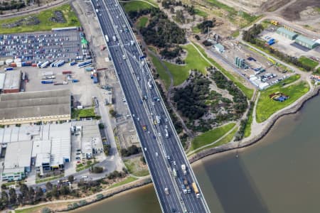 Aerial Image of WESTGATE BRIDGE