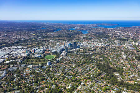 Aerial Image of ST LEONARDS