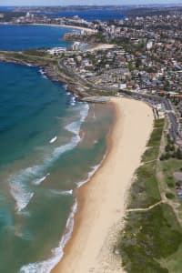 Aerial Image of CURL CURL TO MANLY