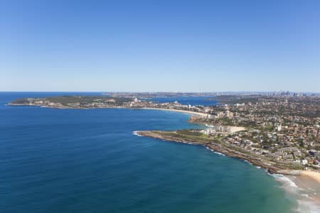 Aerial Image of CURL CURL TO MANLY