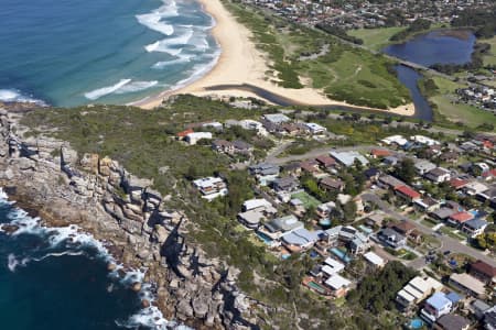 Aerial Image of NORTH CURL CURL