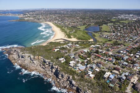 Aerial Image of NORTH CURL CURL