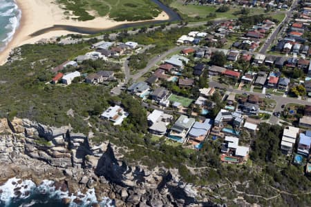 Aerial Image of NORTH CURL CURL