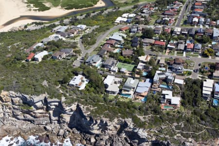 Aerial Image of NORTH CURL CURL