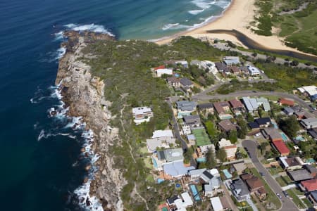 Aerial Image of NORTH CURL CURL