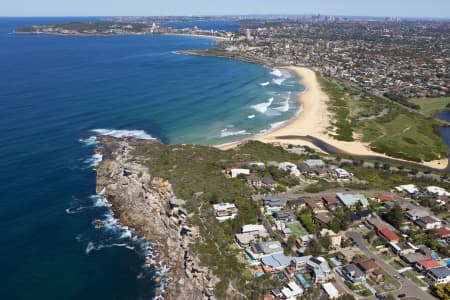 Aerial Image of NORTH CURL CURL