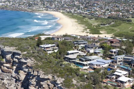 Aerial Image of NORTH CURL CURL
