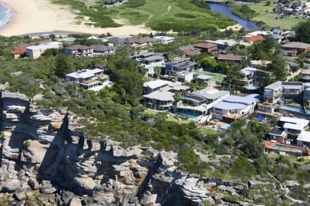 Aerial Image of NORTH CURL CURL