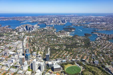 Aerial Image of ST LEONARDS