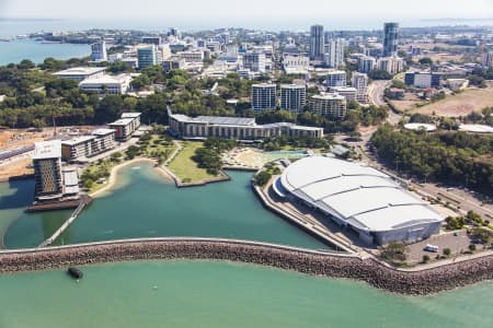 Aerial Image of DARWIN WATERFRONT LAGOON & WAVE LAGOON