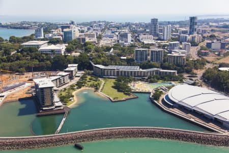 Aerial Image of DARWIN WATERFRONT LAGOON & WAVE LAGOON