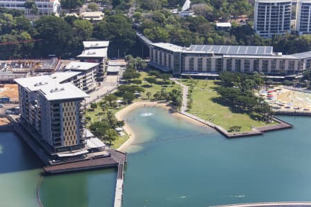 Aerial Image of DARWIN WATERFRONT LAGOON & WAVE LAGOON