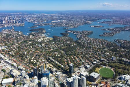 Aerial Image of ST LEONARDS