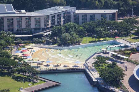 Aerial Image of DARWIN WATERFRONT LAGOON & WAVE LAGOON